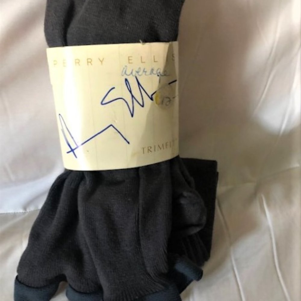 Vintage Charcoal Grey Women's Tights